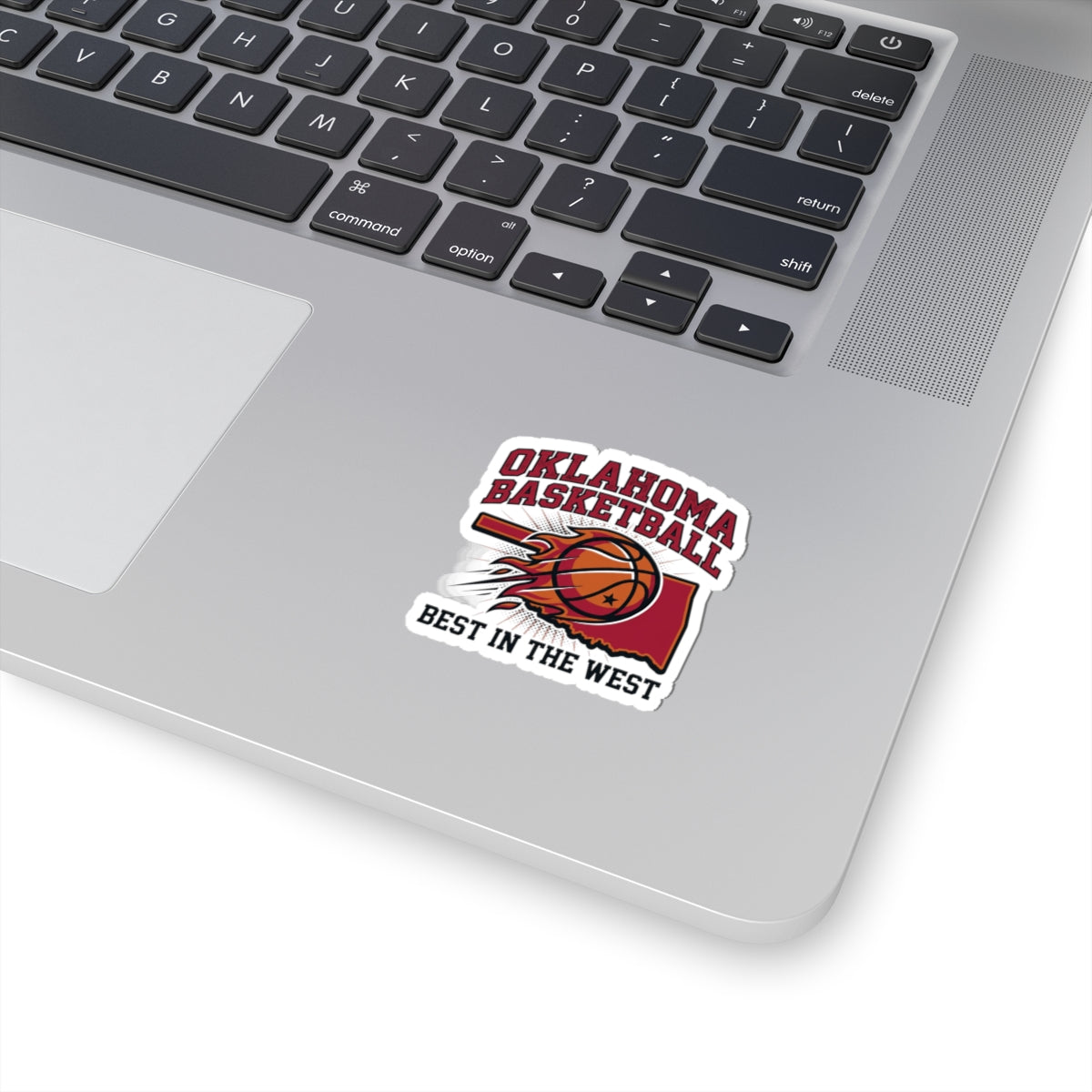 Oklahoma Basketball Kiss-Cut Stickers | OKC pride, Best in the West, vintage hoops